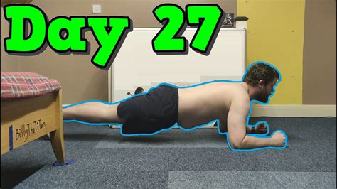 ‘I did a plank every day for a month – and these were the .